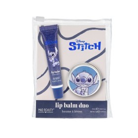 Mad Beauty Stitch Denim Lip Balm Duo Με Άρωμα Μύρτιλο,12gr,  2 Τεμάχια