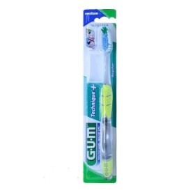 Gum Technique+ 492 Medium Οδοντόβουρτσα Μέτρια Πράσινη 1τμχ