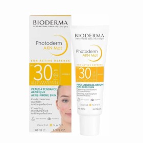 Bioderma Photoderm AKN Mat Spf30 Αντιηλιακό Προσώπου για Ματ Αποτέλεσμα 40ml