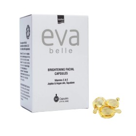 INTERMED Eva Belle Brightening Facial Capsules Ορός Προσώπου Για Λάμψη, 32 Κάψουλες