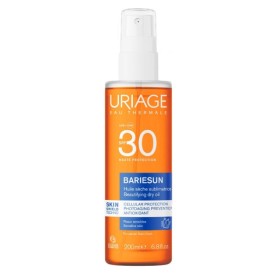Uriage Bariesun Beautifying Spray Dry Oil SPF30 Αντηλιακό Ξηρό Λάδι Προσώπου Σώματος & Μαλλιών 200ml