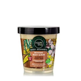 NATURA SIBERICA Organic Shop Body Desserts Scrub Almond & Honey Milk Απολεπιστικό Σώματος, 450ml