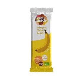 BioEarth Βιολογική Μπάρα Βρώμης με Γεύση Μπανάνα 60γρ