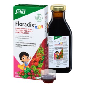 Power Health Floradix Kids Συμπλήρωμα διατροφής για παιδιά με Σίδηρο & Βιταμίνες 250ml