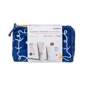 Korres Πακέτο Hydrating & Protective Suncare Face Cream Tinted SPF50 50ml + Δώρο Cleanser 20ml