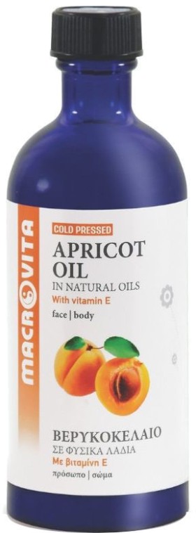 Macrovita  Apricot Oil Βερυκοκέλαιο 100ml