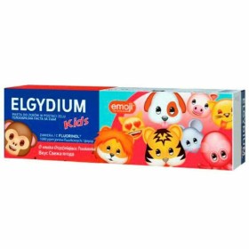 ELGYDIUM Κids Emoji Οδοντόκρεμα Παιδική Με Γεύση Φράουλα, 50ml