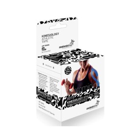 AnatomicLine Tape Kinesiology Athletic Ταινία Κινησιοθεραπείας Art Zebra 5cm x 5m