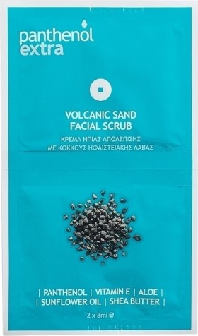 Medisei Panthenol Extra Volcanic Sand Facial Scrub 2Χ8ml