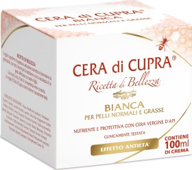 CERA DI CUPRA Bianca Face Cream For Normal Skin, Ενυδατική Κρέμα Προσώπου για Λιπαρά / Κανονικά Δέρματα Απο Αγνό Κερί Μελισσών 100ml