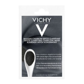 Vichy Masque Detox Clarifying Charcoal Μάσκα Ενεργού Άνθρακα για Καθαρισμό & Αποτοξίνωση, 2x6ml
