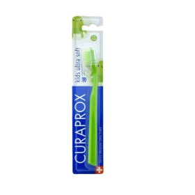 Curaprox Kids Οδοντόβουρτσα Ultra Soft Πράσινη Για 4-12 χρονών 1Τμχ