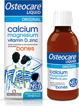 VITABIOTICS Osteocare Liquid Συμπλήρωμα Διατροφής Σε Υγρή Μορφή Για Την Υγεία Των Οστών Για Όλες Τις Ηλικίες, 200ml