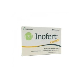 Italfarmaco Inofert Combi Συμπλήρωμα Διατροφής Μυο-Ινοσιτόλης για Υπέρβαρες Γυναίκες με Σύνδρομο Πολυκυστικών Ωοθηκών, 20 caps