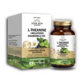 John Noa Liposomal L-Theanine + Melatonin Chamomile Ext Συμπλήρωμα Διατροφής Για Τη Χαλάρωση Του Οργανισμού, 90 κάψουλες