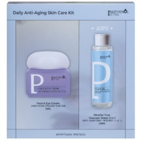 Panthenol Extra Daily Anti-Aging Skin Πακέτο Face & Eye Cream 50ml & Δώρο Micellar Water 100ml
