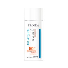 Froika Aquatouch Sunscreen Fluid Tinted Light SPF50+ Λεπτόρευστο Αντηλιακό Προσώπου με Χρώμα 50ml