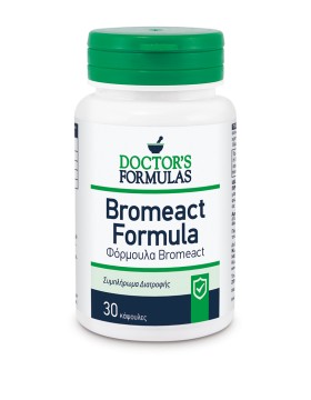Doctors Formulas Bromeact, Συμπλήρωμα Διατροφής, Φόρμουλα Αντιφλεγμονώδης 30 κάψουλες