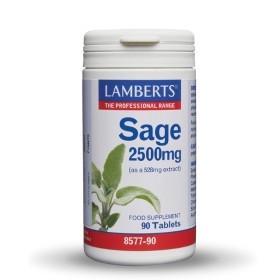 Lamberts Sage 2500mg Φασκόμηλο 90 ταμπλέτες 8577-90