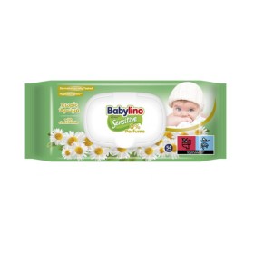 Babylino Sensitive 0% Perfume Μωρομάντηλα με Καπάκι 54τμχ