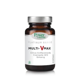 Power Health Platinum Range Multi-VMax Πολυβιταμίνη για Ενέργεια 30 Κάψουλες