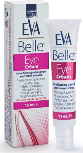 INTERMED Eva Belle Eye Cream, Κρέμα Ματιών Για Εντατική Ανάπλαση, 15ml