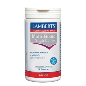 Lamberts Multi-Guard Sugar Control Πολυβιταμίνες 30 Ταμπλέτες (8441-30)
