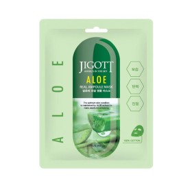 Jigott Aloe Mask Μάσκα Προσώπου για Ενυδάτωση 27ml