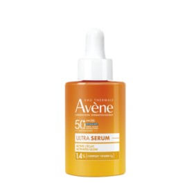Avene Solaire Ultra Serum SPF50+ Αντηλιακός Ορός Προσώπου για Λάμψη 30ml
