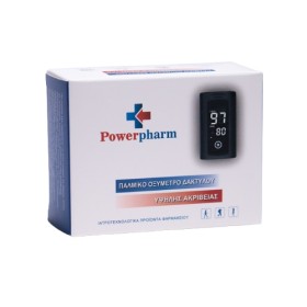 Powerpharm Παλμικό Οξύμετρο Δακτύλου 1τμχ