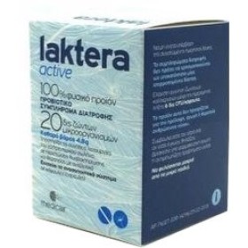 Laktera Active 100% Φυσικό Προϊόν Προβιοτικό Συμπλήρωμα Διατροφής 14 κάψουλες