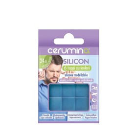 Cerumina Silicon Ωτοασπίδες Σιλικόνης Επαναχρησιμοποιήσιμες 6τμχ