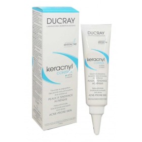 DUCRAY Keracnyl Control Cream Κρέμα Προσώπου για Επιδερμίδες με Τάση Ακμής, 30ml