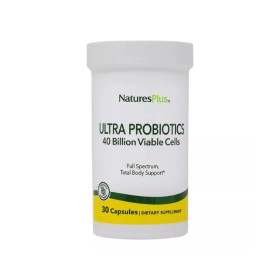 Natures Plus Ultra Probiotics Συμπλήρωμα Διατροφής Προβιοτικών & Πρεβιοτικών 30 Κάψουλες