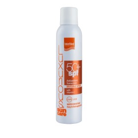 INTERMED Luxurious Suncare Antioxidant Sunscreen Invisible Spray Water Resistant SPF50, Διάφανο Αντηλιακό Σπρέι Σώματος με Αντιοξειδωτική Σύνθεση, 200ml