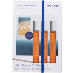 Korres The Greek Collection Πακέτο Eau De Toilette Lefko 10ml & Kyma 10ml & Avgoustos 10ml