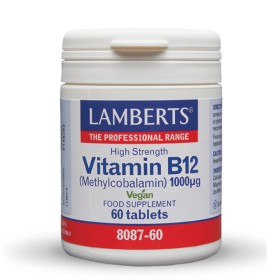 Lamberts Vitamin B12 1000μg Methilcobalamin 60 Ταμπλέτες 8087-60