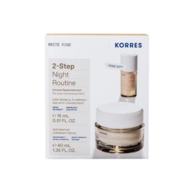 Korres 2-Step Night Routine White Pine Πακέτο με Αντιρυτιδική Κρέμα Προσώπου Νυκτός 40ml & Δώρο Αντιρυτιδικό Serum 15ml