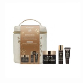Apivita Queen Bee Πακέτο Aπόλυτης Αντιγήρανσης με Light Cream 50 ml & Δώρο Νεσεσέρ & Serum 10ml & Eyes Cream 5ml