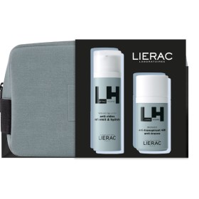 Lierac Homme Πακέτο Anti-Rides Raffermit & Hydrate 50ml & Anti-Transpirant 48H 50ml & Δώρο Νεσεσέρ
