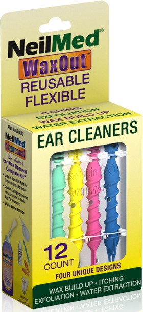 NEILMED Wax Out Ear Cleaners, Εργαλεία Καθαρισμού Αυτιών 12τμχ
