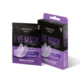 Kimoco Beauty Eye Patches with Collagen & Hyaluronic Acid για Σύσφιξη & Ενυδάτωση 10τμχ