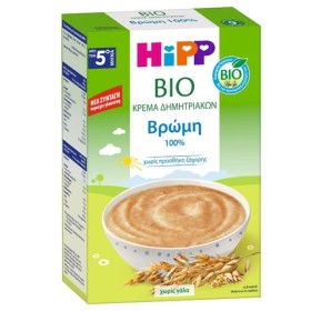 Hipp Bio Κρέμα Δημητριακών με Βρώμη από τον 5ο Μήνα 200gr