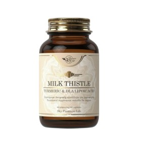 Sky Premium Life Milk Thistle, Turmeric & DLA Lipoic Acid  Αποτοξίνωση & Προστασία ήπατος 60 κάψουλες