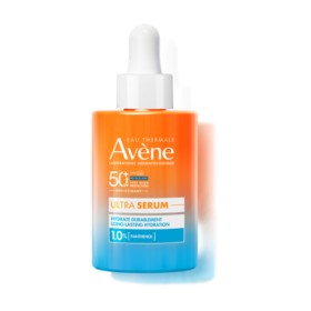 Avene Solaire Ultra Serum Panthenol Long-Lasting Hydration SPF50+ Αντηλιακός Ορός Προσώπου για Ενυδάτωση 30 ml