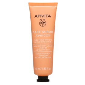 Apivita Face Scrub with Apricot Ήπια Απολέπιση για το Πρόσωπο με Βερύκοκο 50ml