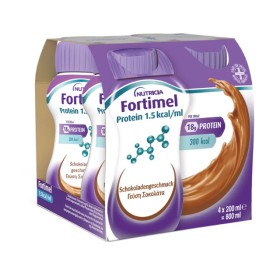 Nutricia Fortimel Extra Σοκολάτα 18γρ Πρωτεινης 4 x 200ml