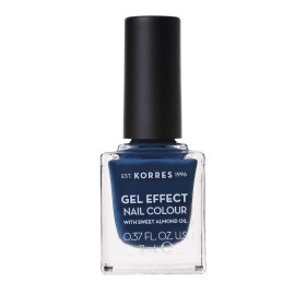 Korres Gel Effect Nail Colour No.84 Indigo Blue Βερνίκι Νυχιών, 11ml