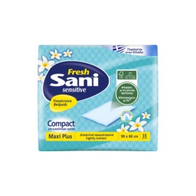 Sani Sensitive Fresh Maxi Plus Υποσέντονα ακράτειας 90x60 15τμχ
