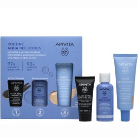 Αpivita Πακέτο Αqua Beelicious Ενυδάτωση & Φυσική Κάλυψη με Ενυδατική Κρέμα με Χρώμα SPF30 & Δώρο Ενυδατικό Τόνερ 50ml & Gel Καθαρισμού 15ml